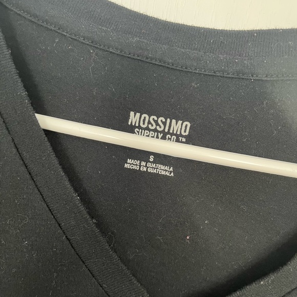 Mossimo Supply Co. Basic Solid V Neck Tee - Black - Picture 5 of 6